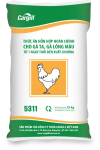 5312 Thức ăn cho gà lông màu từ 1 ngày đến xuất viên