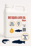 BIO SQUID-LIVER OIL NEW – DẦU GAN MỰC  Kích thích bắt mồi • Bao bọc thức ăn • Bổ sung dinh dưỡng cho tôm, cá