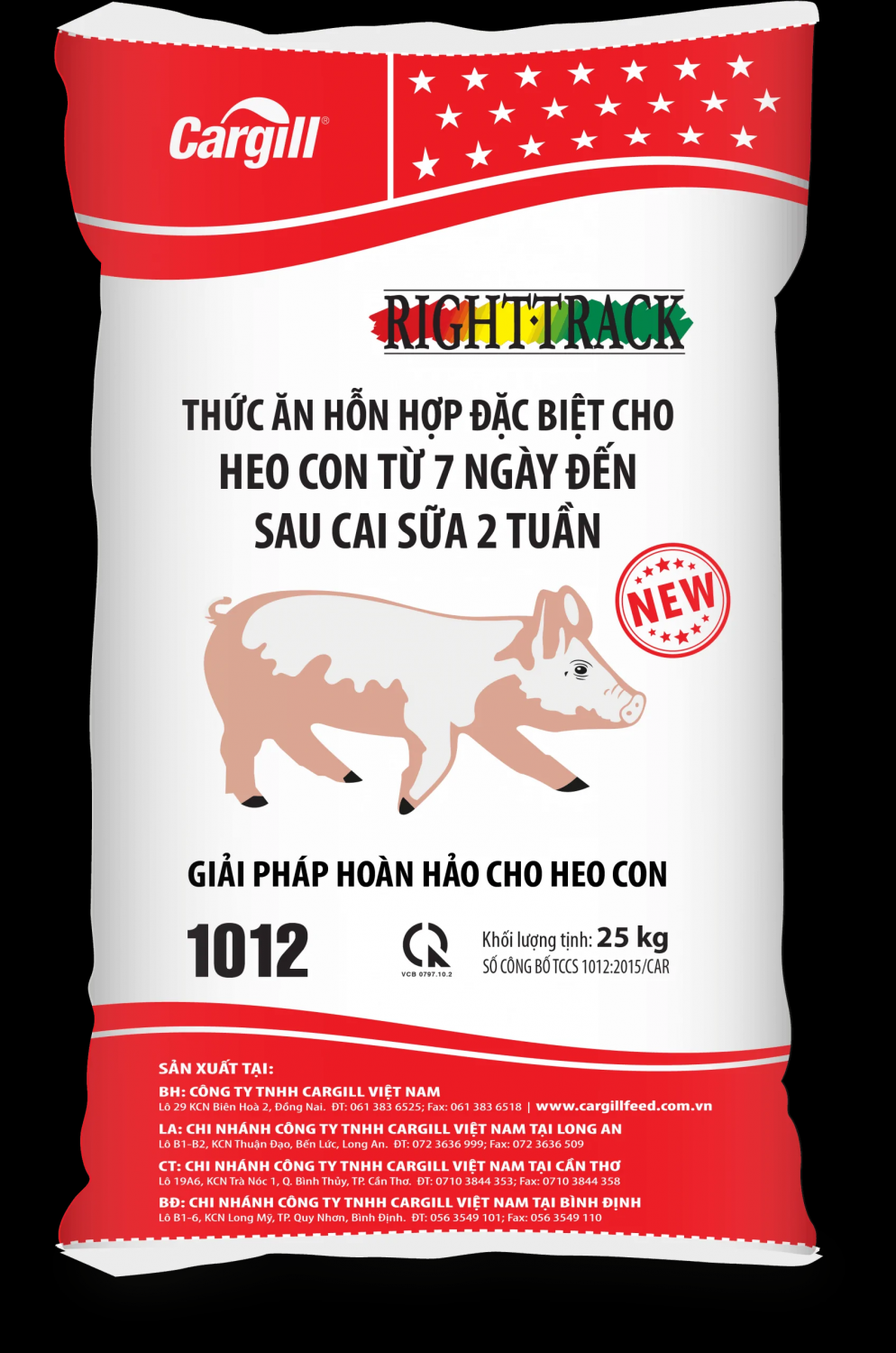 THỨC ĂN HỖN HỢP ĐẶC BIỆT RIGHT TRACK 1012IP – GIẢI PHÁP HOÀN HẢO CHO HEO CON TỪ 7 NGÀY TUỔI ĐẾN SAU CAI SỮA 2 TUẦN
